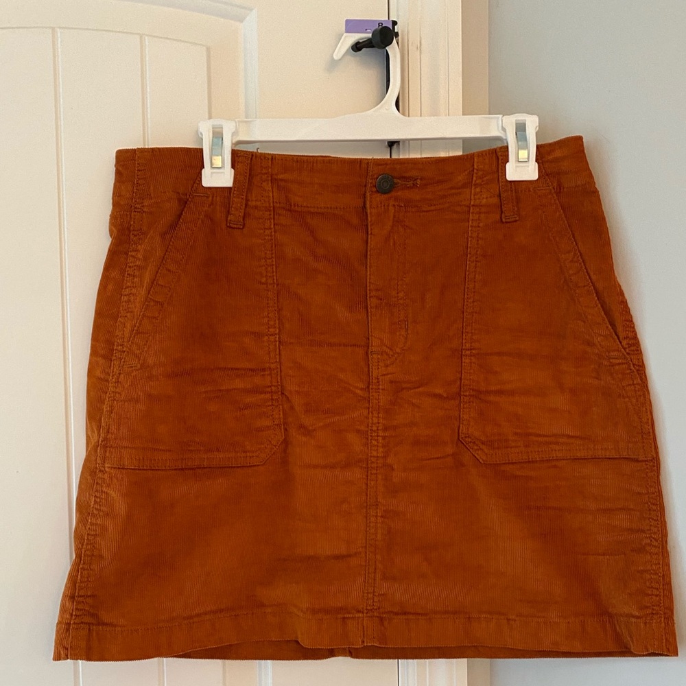 Women’s suede skirt